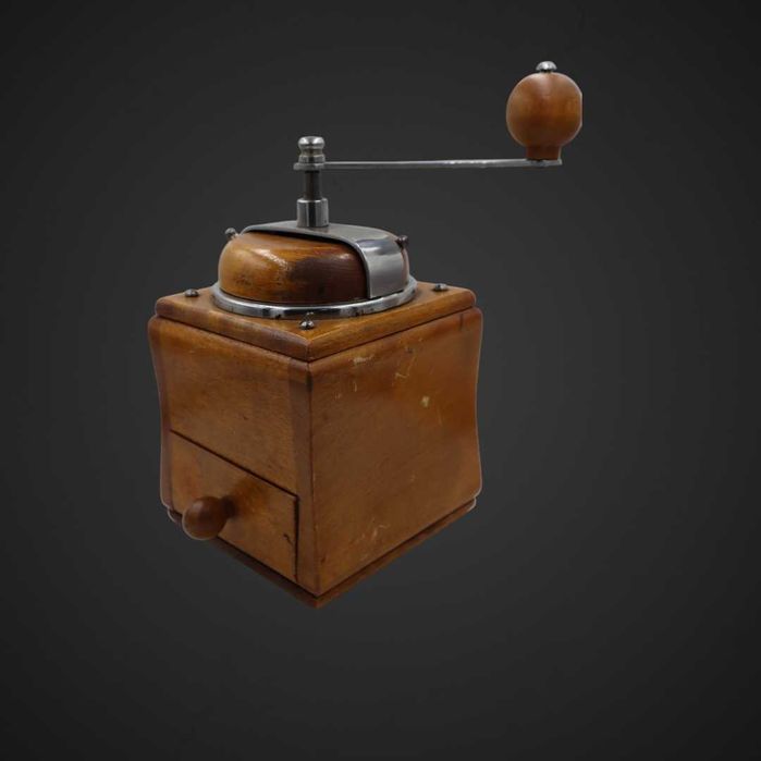 Młynek ręczny drewniany do kawy  b5/030251