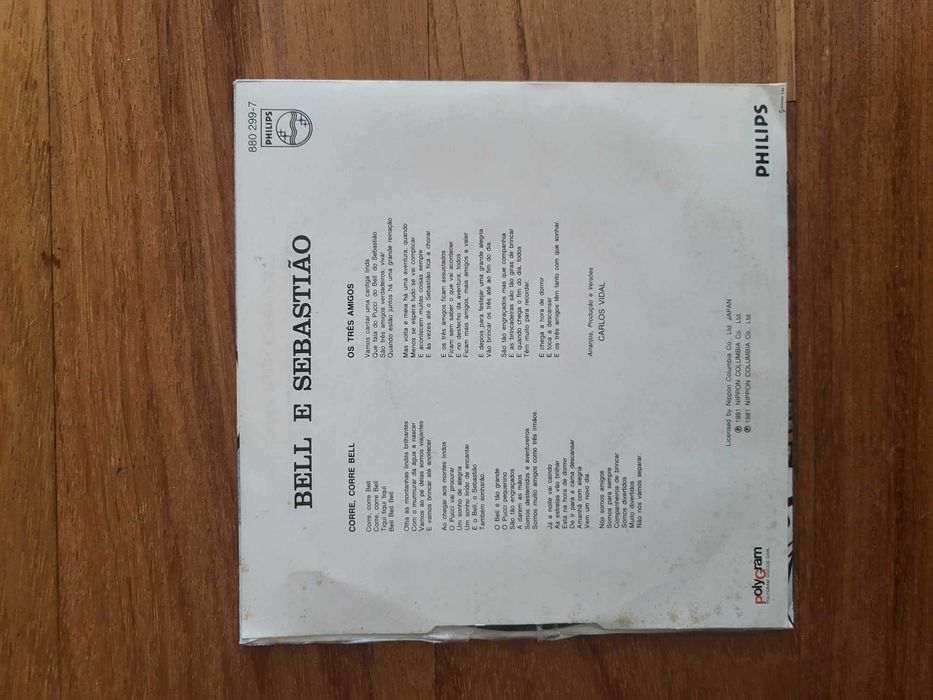 Disco Vinil | Bell e Sebastião64297468256897121