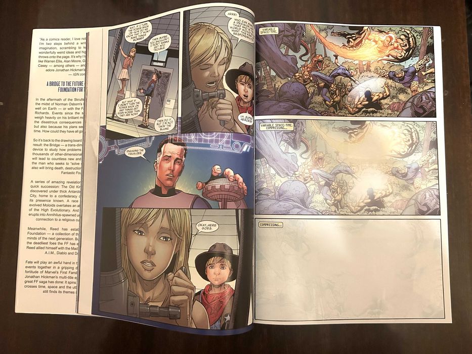 Fantastic Four Omnibus HC By Jonathan Hickman (2013 Marvel)