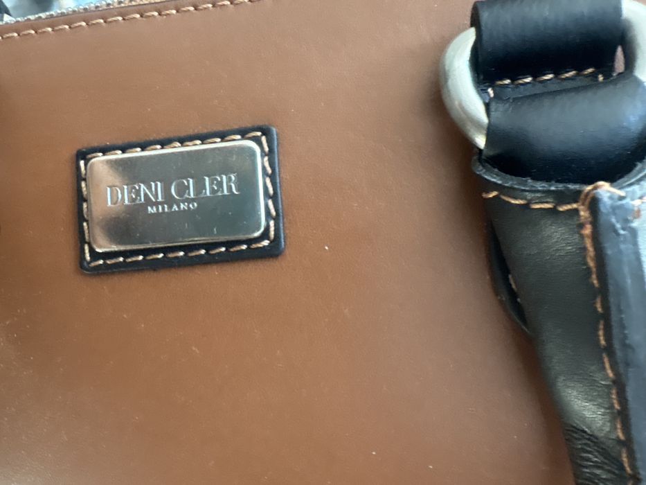 Torebka camel od Deni Cler Milano