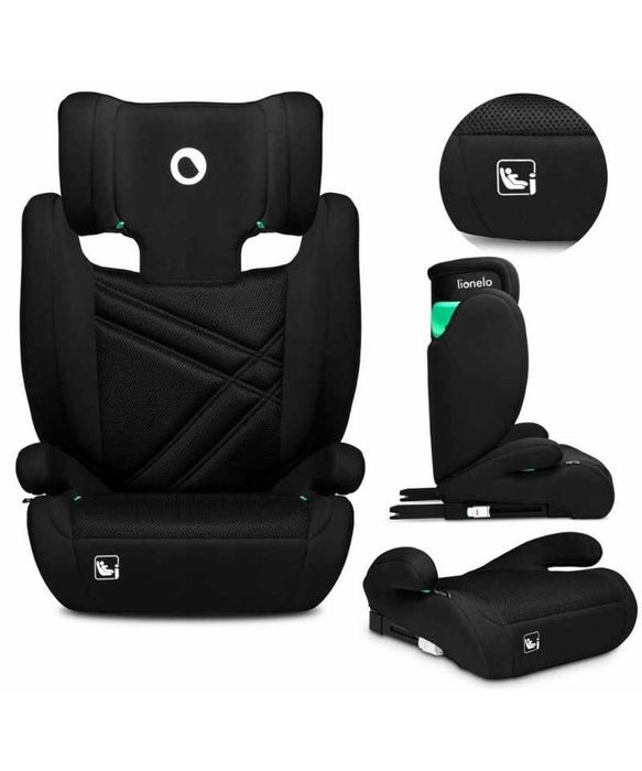 Fotelik Samochodowy Lionelo HUGO I-SIZE  ISOFIX 15-36kg.