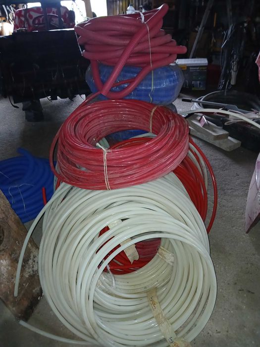 Tubos aquecimento pvc rolos