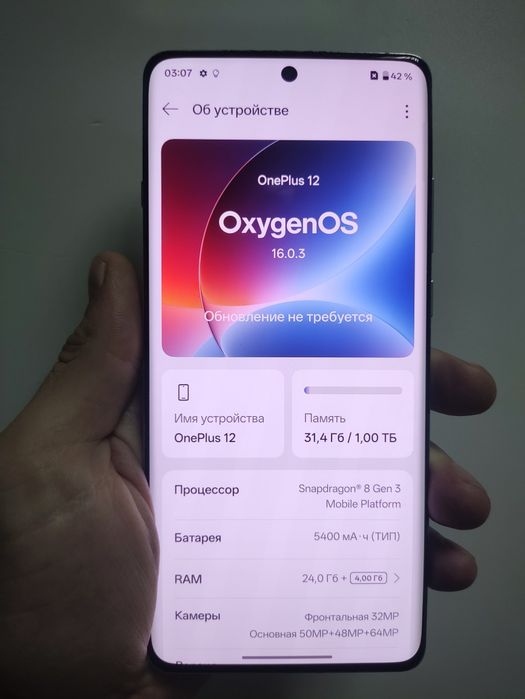 One plus 12   24/1Т