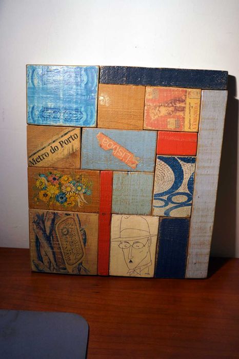 Quadro Montagem Madeiras