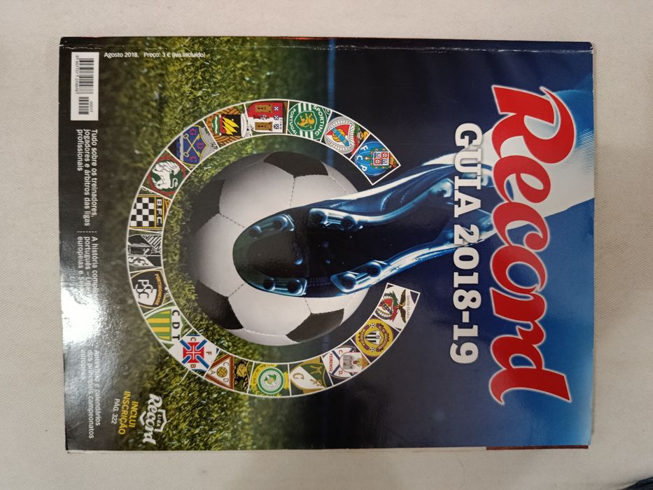 6  Revistas RECORD (diversas épocas de futebol)