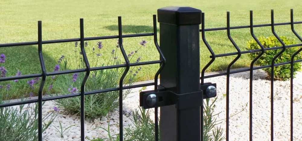 Kompletne ogrodzenie panelowe 123cm Fi4-49 zl/mb