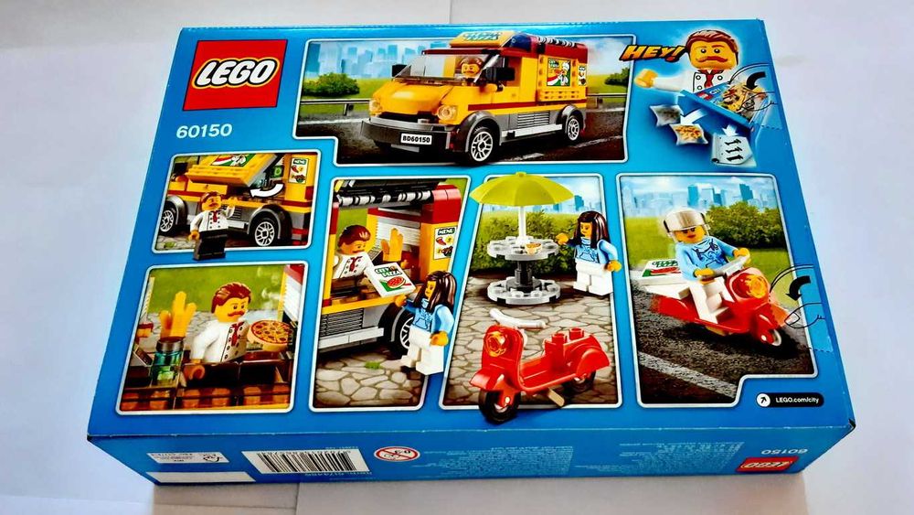 Lego City 60150 Pizza Van selado