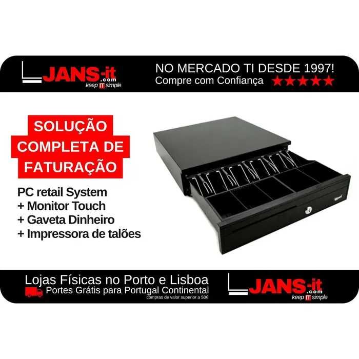 Solução Completa POS Profissional (eco) - i5 | 16GB | SSD 256GB | 14"