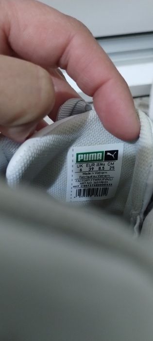 Buty Puma r.39 białe