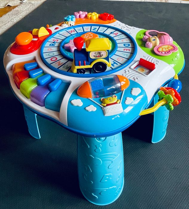 Smilly Play Smily Play Stolik edukacyjny z ciuchcią i pianinem