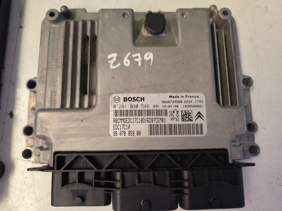 Partner / Berlingo - ECU Centralina / BSI Caixa Fusíveis - Z679
