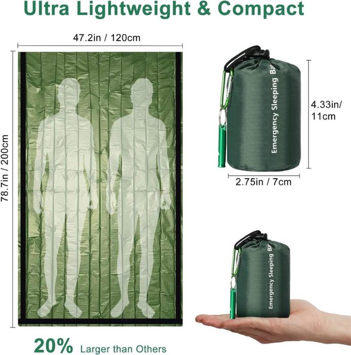 Аварійний спальний мішок