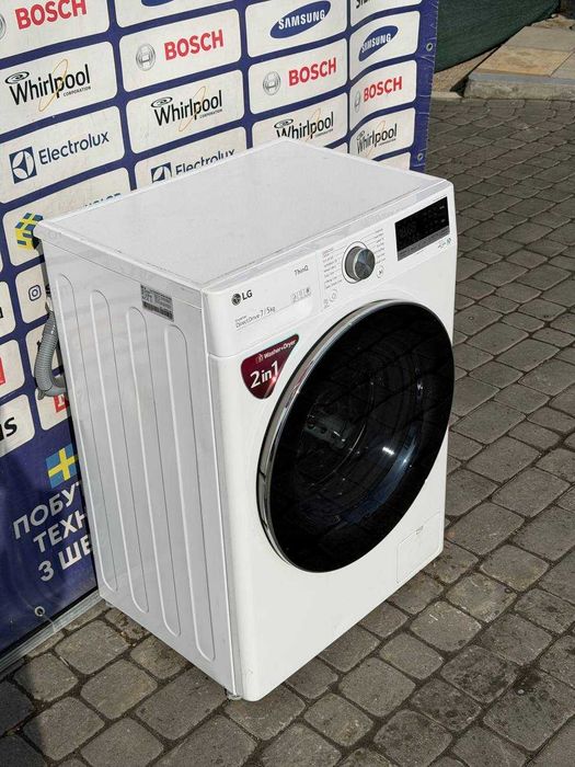 Пральна машина б/в з сушкою LG 85/60/50 7 кг пралка/5 кг сушки #07920