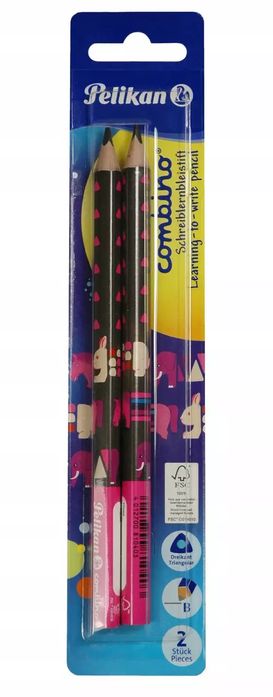 Ołówek Combino pink BL 2szt. Pelikan AG. Nowy Produkt
