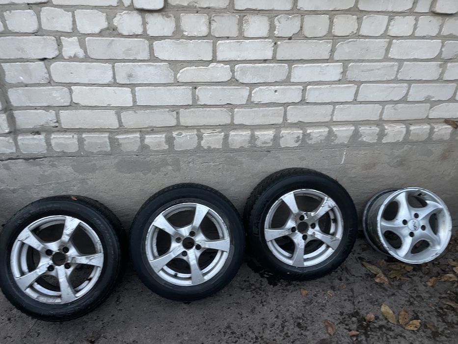 Диски r14 4 100 3 шт резина в подарунок !!!