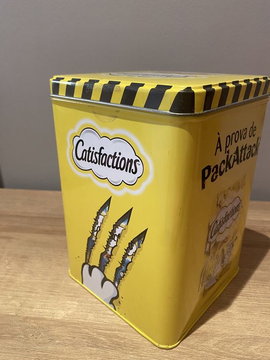 Lata para snacks de gato Satisfactions