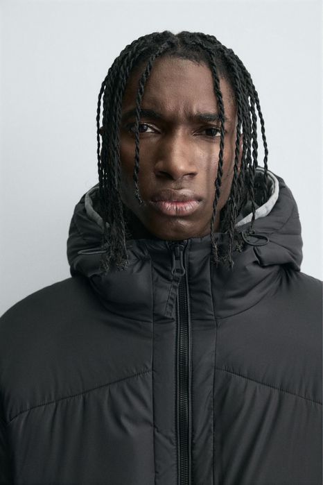 Чоловіча дута куртка ZARA