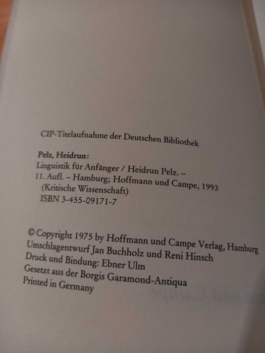 Linguistik für Anfänger