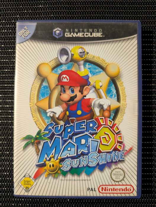 Gra Super Mario Sunshine na konsolę Gamecube