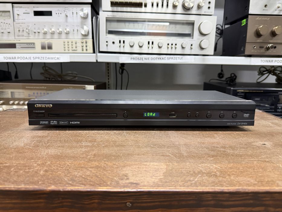 ‼️ Onkyo DV-SP406 – Odtwarzacz CD/DVD z Obsługą DivX, MP3 | Audio Room