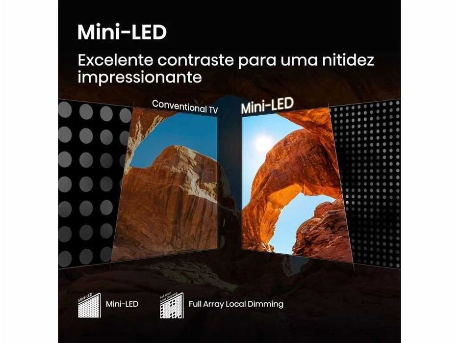 TV Hisense - 55U7Q - TV mini-LED PRO
