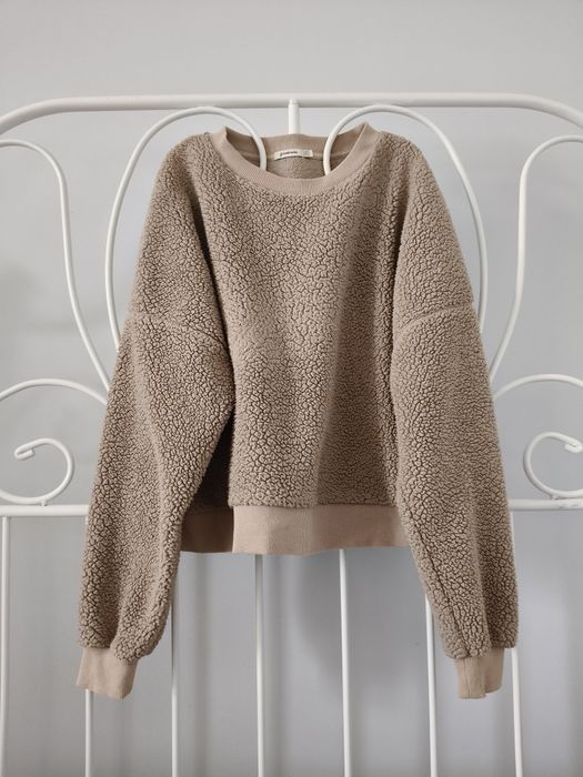 Bershka bluza baranek sherpa szerp S