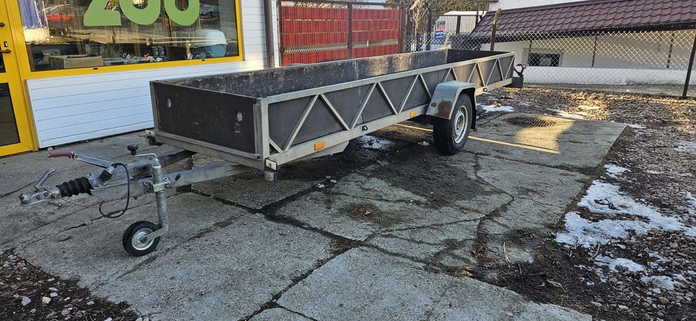 Przyczepa Dłużyca 510 cm Przyczepka Dłużycowa Mocna BDB