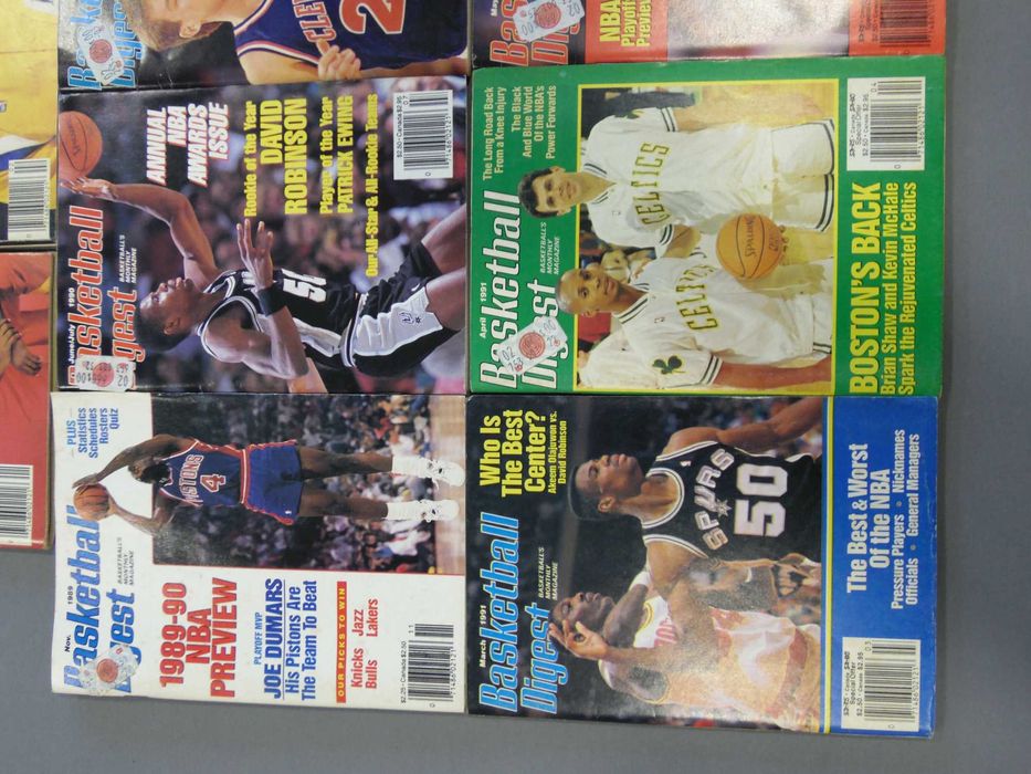 Lote Revistas Basketball Digest