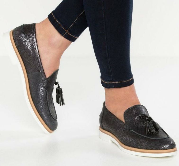 Кожаные шикарные лоферы туфли мокасины geox respira оригинал!