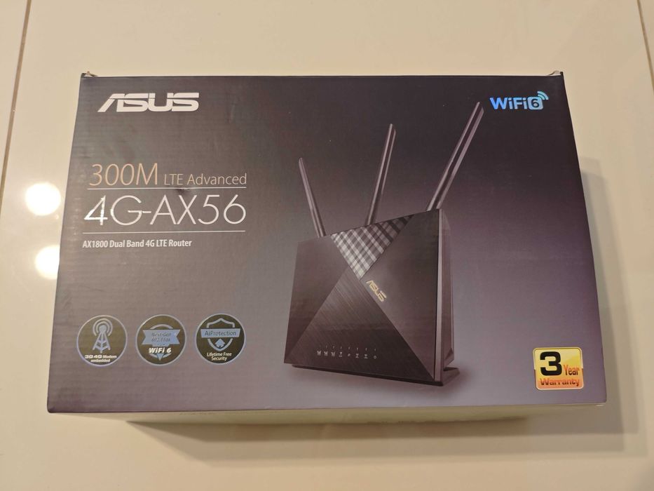 Router ASUS 4G-AX56 na kartę SIM