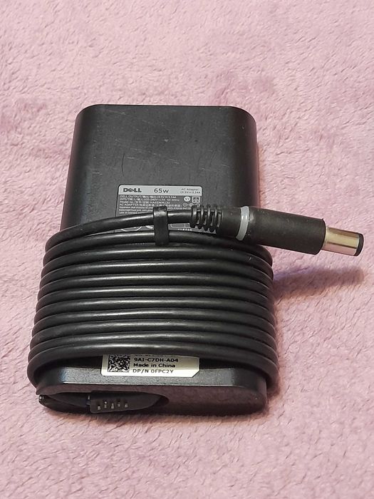 Блок живлення DELL HA65NM130 65W 19.5V. Оригінал + шнур живлення.