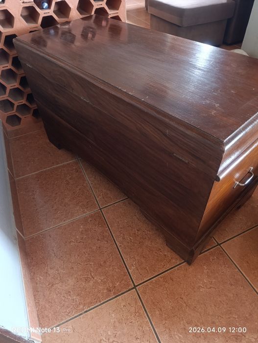 Arca de madeira vintage