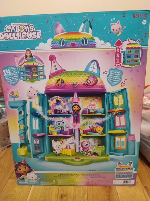 Nowy Koci Domek Gabi Tęczowy