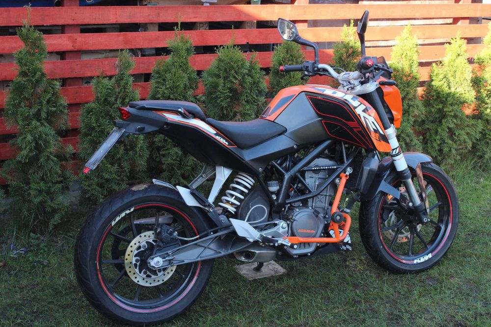 KTM DUKE 125 rok 2011 raty na telefon transport pod dom zamiana ...
