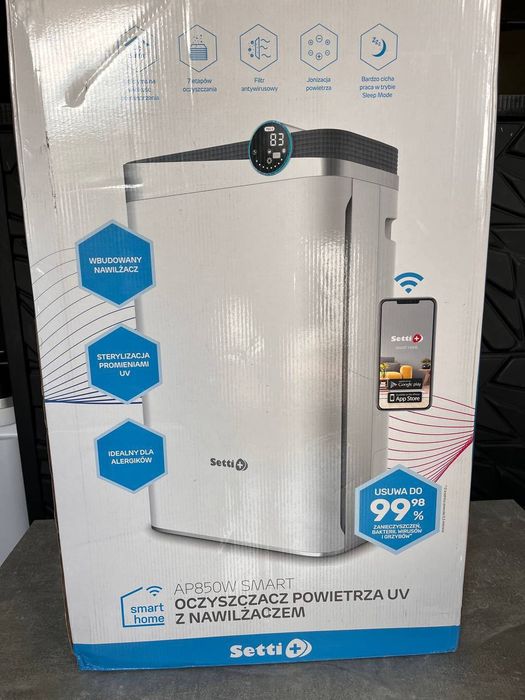 SETTI+AP850 wi-fi- nowy, pełny komplet