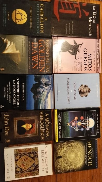 Lote de Livros Esoterismo