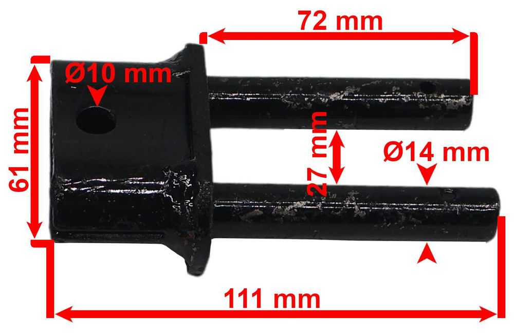 10x ŁĄCZNIK Pręta Podnośnika Podwójnego Kopaczka SM-G [8617]