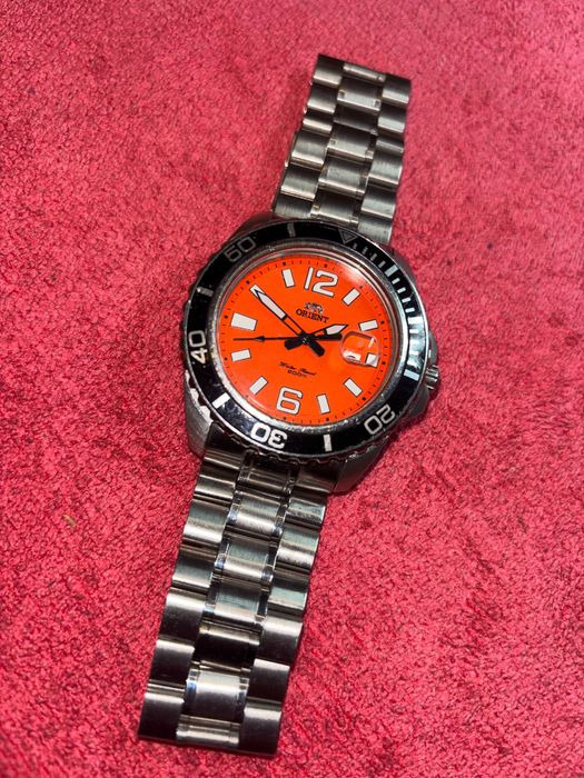 Не часта модель справжнього «дайверу» Orient watch WL UNE3-C0-A CA