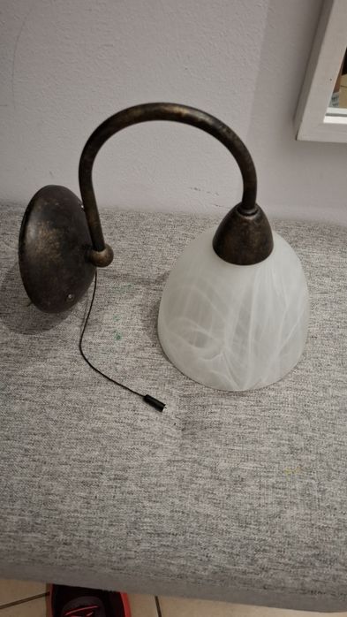 Kinkiet klasyczny z wyłącznikiem