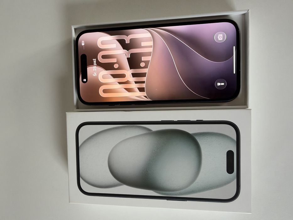 iPhone 15 256GB Czarny