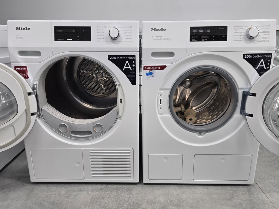 ‼️Комплект пральна машина Miele WEI 875 сушка Miele TCJ 670 мова ‼️9кг