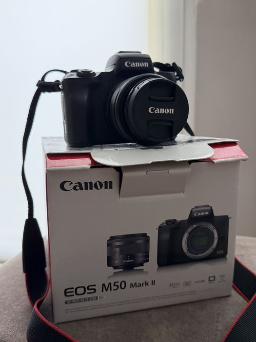 Aparat Canon EOS M50 Mark II - Dotykowy ekran/Bezlusterkowiec