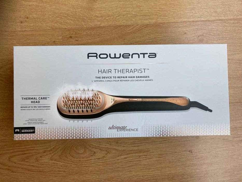 HAIR THERAPIST Rowenta Escova Reparadora/Alisadora Cabelo - como NOVA