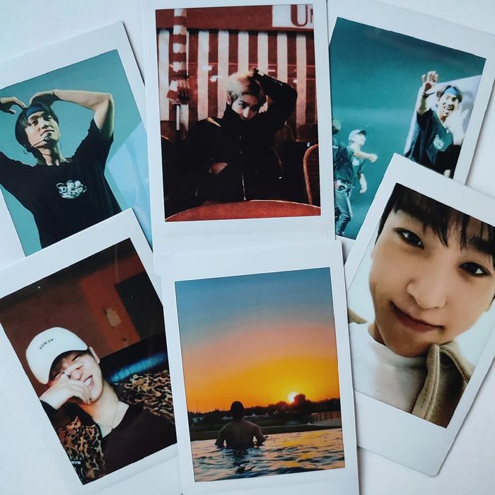 K-pop polaroids personalizadas