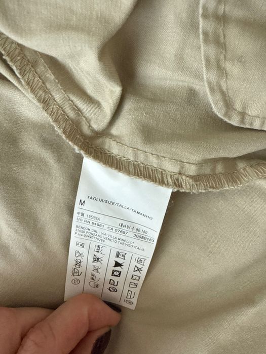 Kurtka damska parka, wiosenna, rozmiar M, marka Benetton.