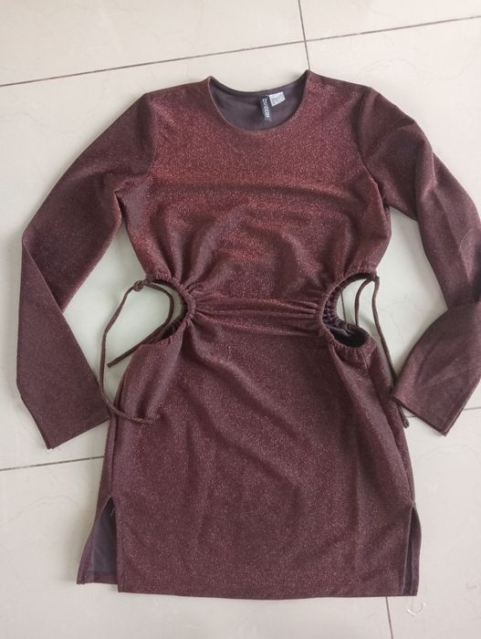 Sukienka damska błysk