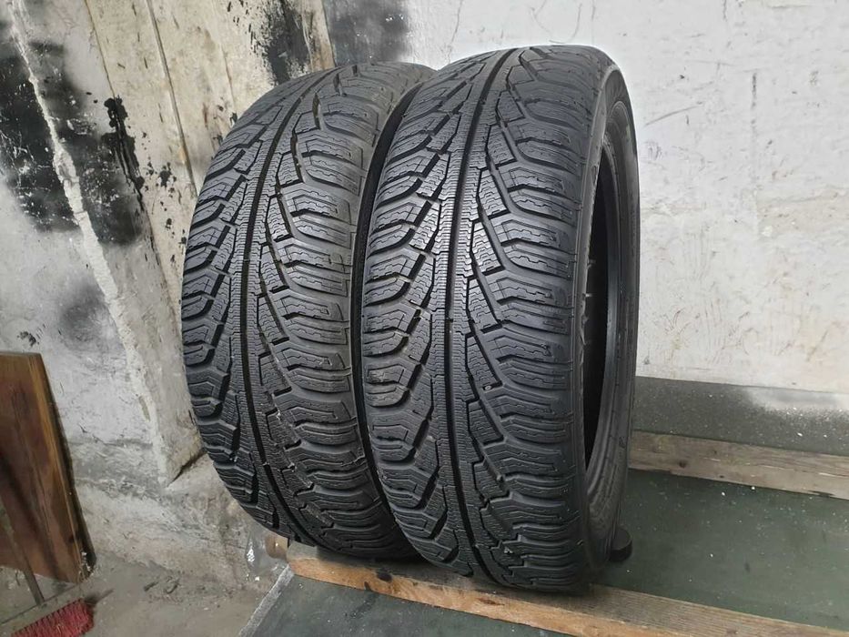 Dwie Opony zimowe 195/55R16 8,5mm Uniroyal MS Plus 77