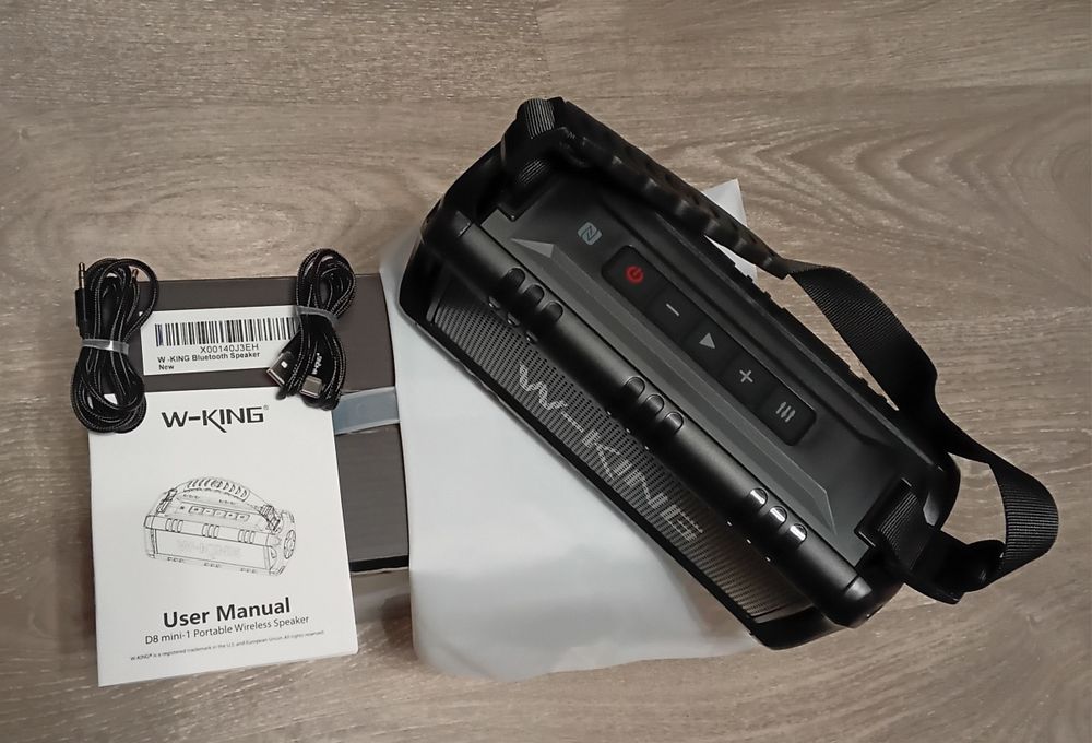 Портативна колонка  W-KlNG D 8 mini-1 Bluetooth  Speaker New, оригінал