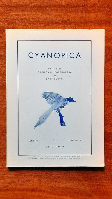 boletim "Cyanopica" da Sociedade Portuguesa de Ornitologia
