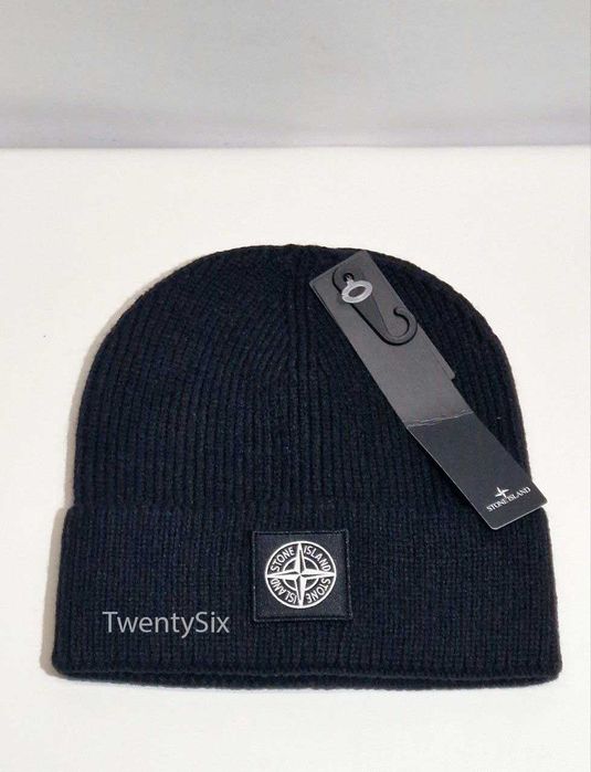 Шапка  Stone Island Шапка стон айленд Шапка теплая